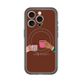 スリムプロテクションプレミアムケース with MagSafe［ Teatime - Brown ］