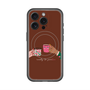 スリムプロテクションプレミアムケース with MagSafe［ Teatime - Brown ］