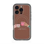 スリムプロテクションプレミアムケース with MagSafe［ Teatime - Brown ］