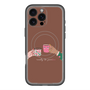 スリムプロテクションプレミアムケース with MagSafe［ Teatime - Brown ］
