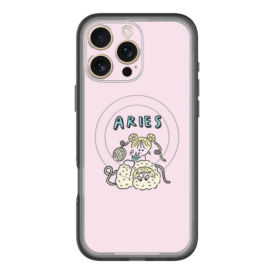 スリムプロテクションプレミアムケース with MagSafe［ Aries ］