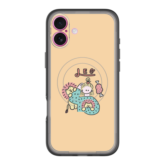 スリムプロテクションプレミアムケース with MagSafe［ Leo ］