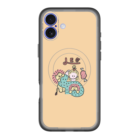 スリムプロテクションプレミアムケース with MagSafe［ Leo ］