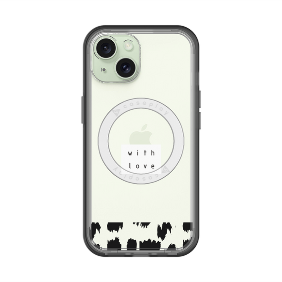スリムプロテクションプレミアムケース with MagSafe［ artistic texture - 01 ］