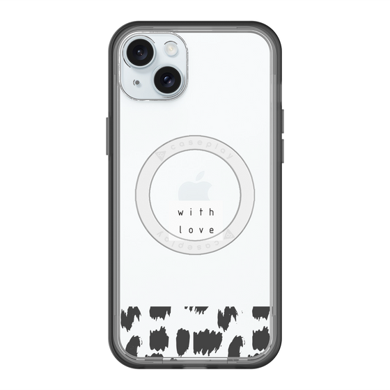 スリムプロテクションプレミアムケース with MagSafe［ artistic texture - 01 ］