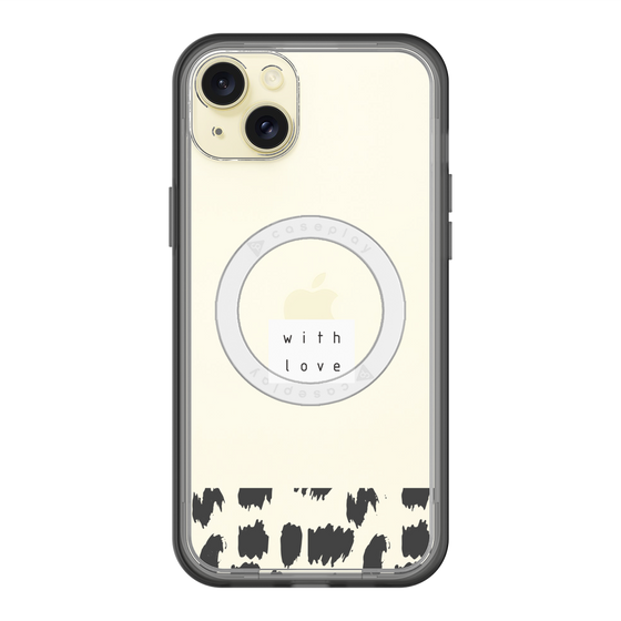 スリムプロテクションプレミアムケース with MagSafe［ artistic texture - 01 ］