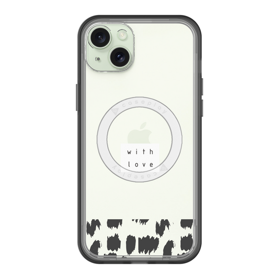 スリムプロテクションプレミアムケース with MagSafe［ artistic texture - 01 ］