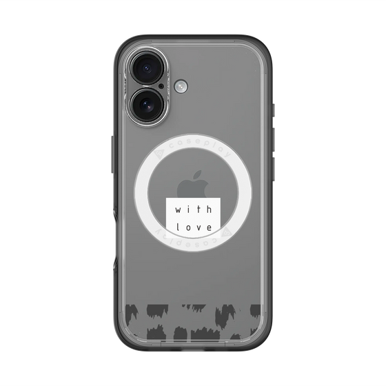 スリムプロテクションプレミアムケース with MagSafe［ artistic texture - 01 ］