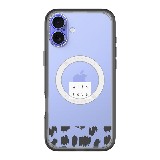 スリムプロテクションプレミアムケース with MagSafe［ artistic texture - 01 ］