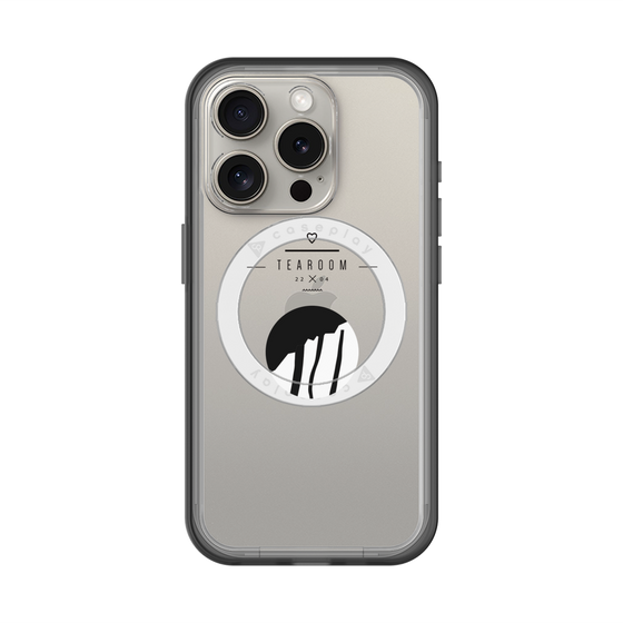 スリムプロテクションプレミアムケース with MagSafe［ artistic texture - 03 ］