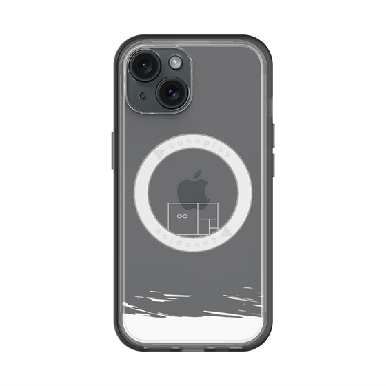 スリムプロテクションプレミアムケース with MagSafe［ artistic texture - 04 ］