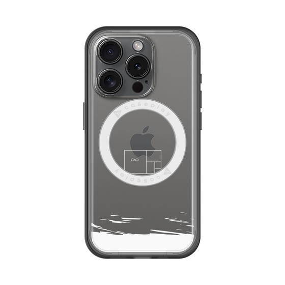 スリムプロテクションプレミアムケース with MagSafe［ artistic texture - 04 ］