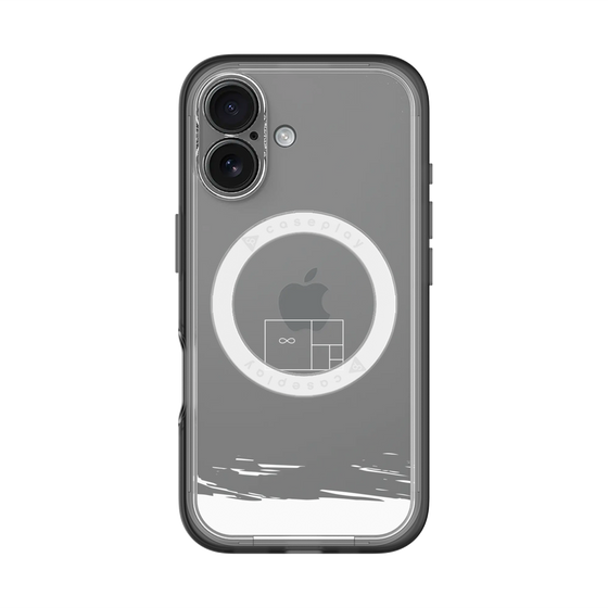 スリムプロテクションプレミアムケース with MagSafe［ artistic texture - 04 ］