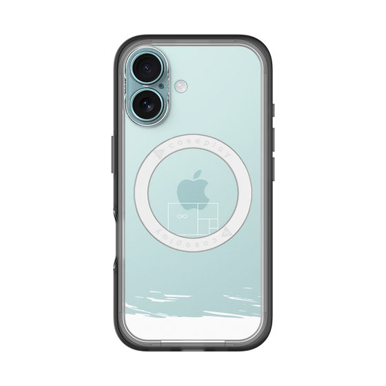 スリムプロテクションプレミアムケース with MagSafe［ artistic texture - 04 ］
