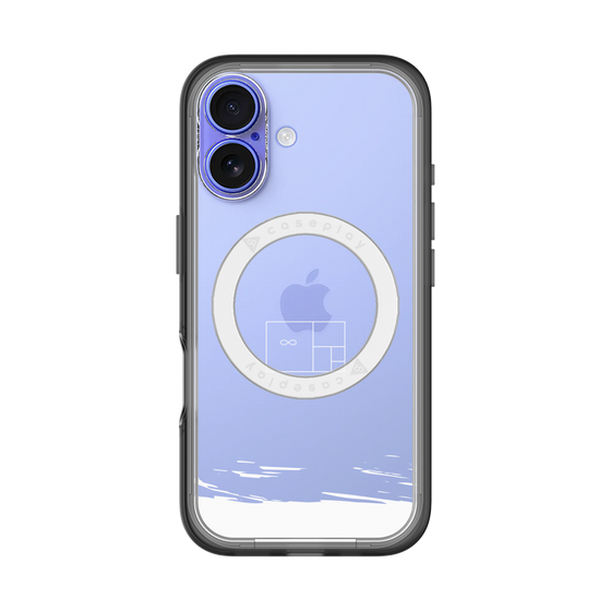 スリムプロテクションプレミアムケース with MagSafe［ artistic texture - 04 ］