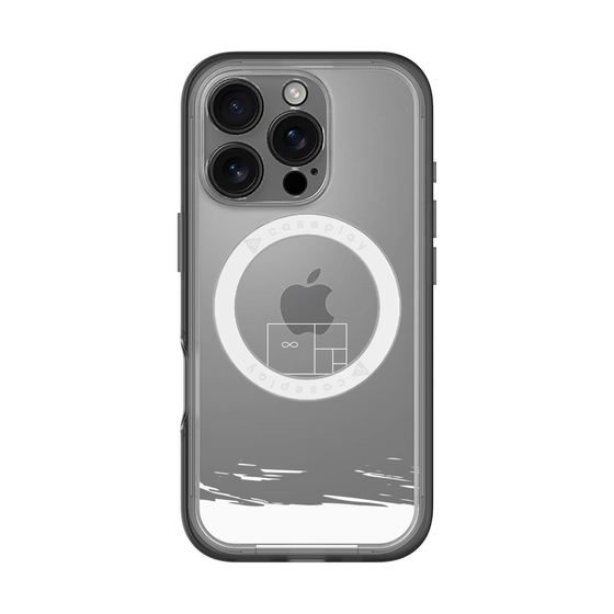 スリムプロテクションプレミアムケース with MagSafe［ artistic texture - 04 ］