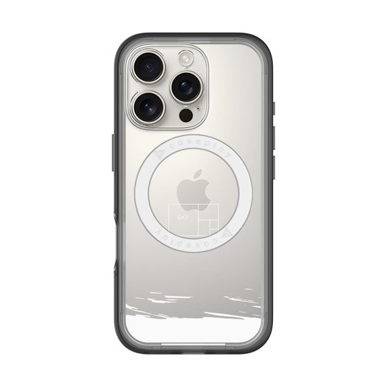 スリムプロテクションプレミアムケース with MagSafe［ artistic texture - 04 ］