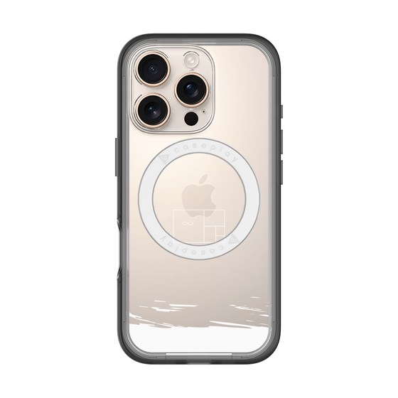 スリムプロテクションプレミアムケース with MagSafe［ artistic texture - 04 ］