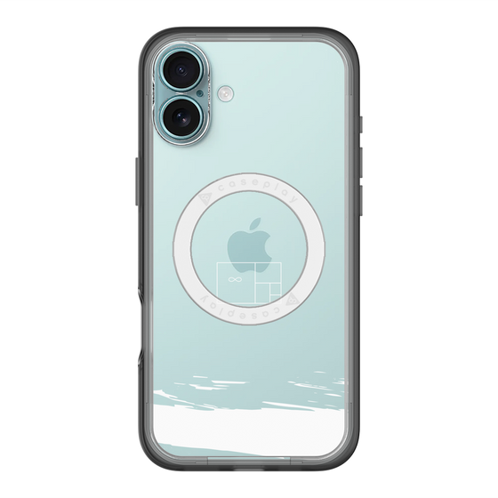 スリムプロテクションプレミアムケース with MagSafe［ artistic texture - 04 ］
