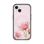 スリムプロテクションプレミアムケース with MagSafe［ Natural Flower - Pink ］