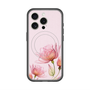 スリムプロテクションプレミアムケース with MagSafe［ Natural Flower - Pink ］