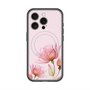 スリムプロテクションプレミアムケース with MagSafe［ Natural Flower - Pink ］