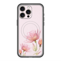 スリムプロテクションプレミアムケース with MagSafe［ Natural Flower - Pink ］