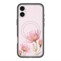 スリムプロテクションプレミアムケース with MagSafe［ Natural Flower - Pink ］