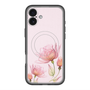 スリムプロテクションプレミアムケース with MagSafe［ Natural Flower - Pink ］