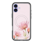 スリムプロテクションプレミアムケース with MagSafe［ Natural Flower - Pink ］
