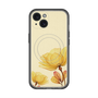 スリムプロテクションプレミアムケース with MagSafe［ Natural Flower - Yellow ］