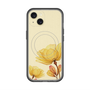 スリムプロテクションプレミアムケース with MagSafe［ Natural Flower - Yellow ］