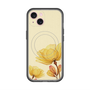 スリムプロテクションプレミアムケース with MagSafe［ Natural Flower - Yellow ］