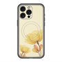 スリムプロテクションプレミアムケース with MagSafe［ Natural Flower - Yellow ］
