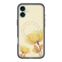 スリムプロテクションプレミアムケース with MagSafe［ Natural Flower - Yellow ］