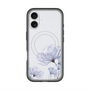スリムプロテクションプレミアムケース with MagSafe［ Natural Flower - blue ］