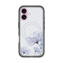 スリムプロテクションプレミアムケース with MagSafe［ Natural Flower - blue ］