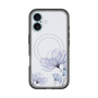 スリムプロテクションプレミアムケース with MagSafe［ Natural Flower - blue ］