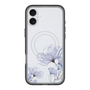 スリムプロテクションプレミアムケース with MagSafe［ Natural Flower - blue ］