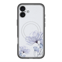 スリムプロテクションプレミアムケース with MagSafe［ Natural Flower - blue ］