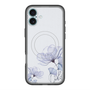 スリムプロテクションプレミアムケース with MagSafe［ Natural Flower - blue ］