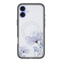 スリムプロテクションプレミアムケース with MagSafe［ Natural Flower - blue ］