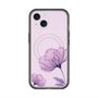スリムプロテクションプレミアムケース with MagSafe［ Natural Flower - Purple ］