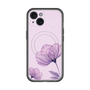 スリムプロテクションプレミアムケース with MagSafe［ Natural Flower - Purple ］