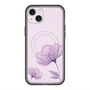スリムプロテクションプレミアムケース with MagSafe［ Natural Flower - Purple ］