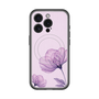 スリムプロテクションプレミアムケース with MagSafe［ Natural Flower - Purple ］