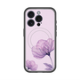 スリムプロテクションプレミアムケース with MagSafe［ Natural Flower - Purple ］