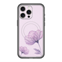 スリムプロテクションプレミアムケース with MagSafe［ Natural Flower - Purple ］