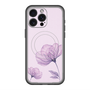スリムプロテクションプレミアムケース with MagSafe［ Natural Flower - Purple ］