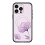 スリムプロテクションプレミアムケース with MagSafe［ Natural Flower - Purple ］